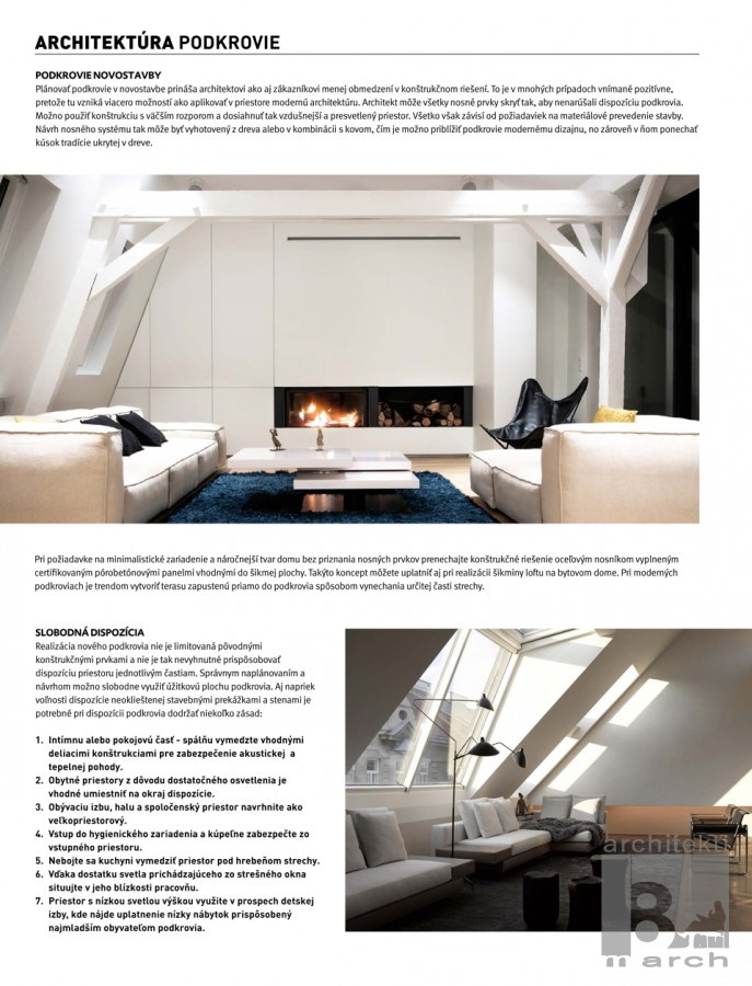 Média / Ako zobytniť nové i staré podkrovie - foto Média / Ako zobytniť nové i staré podkrovie - foto