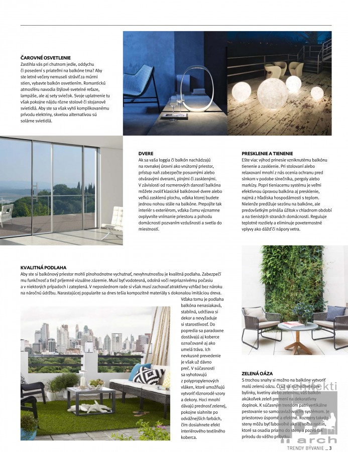 Média / Moderný balkón - foto Média / Moderný balkón - foto