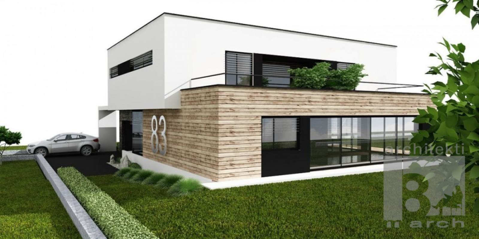 domy - zoznam / Rodinný dom kubic - foto domy - zoznam / Rodinný dom kubic - foto