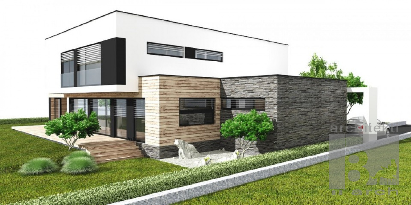 domy - zoznam / Rodinný dom kubic - foto domy - zoznam / Rodinný dom kubic - foto