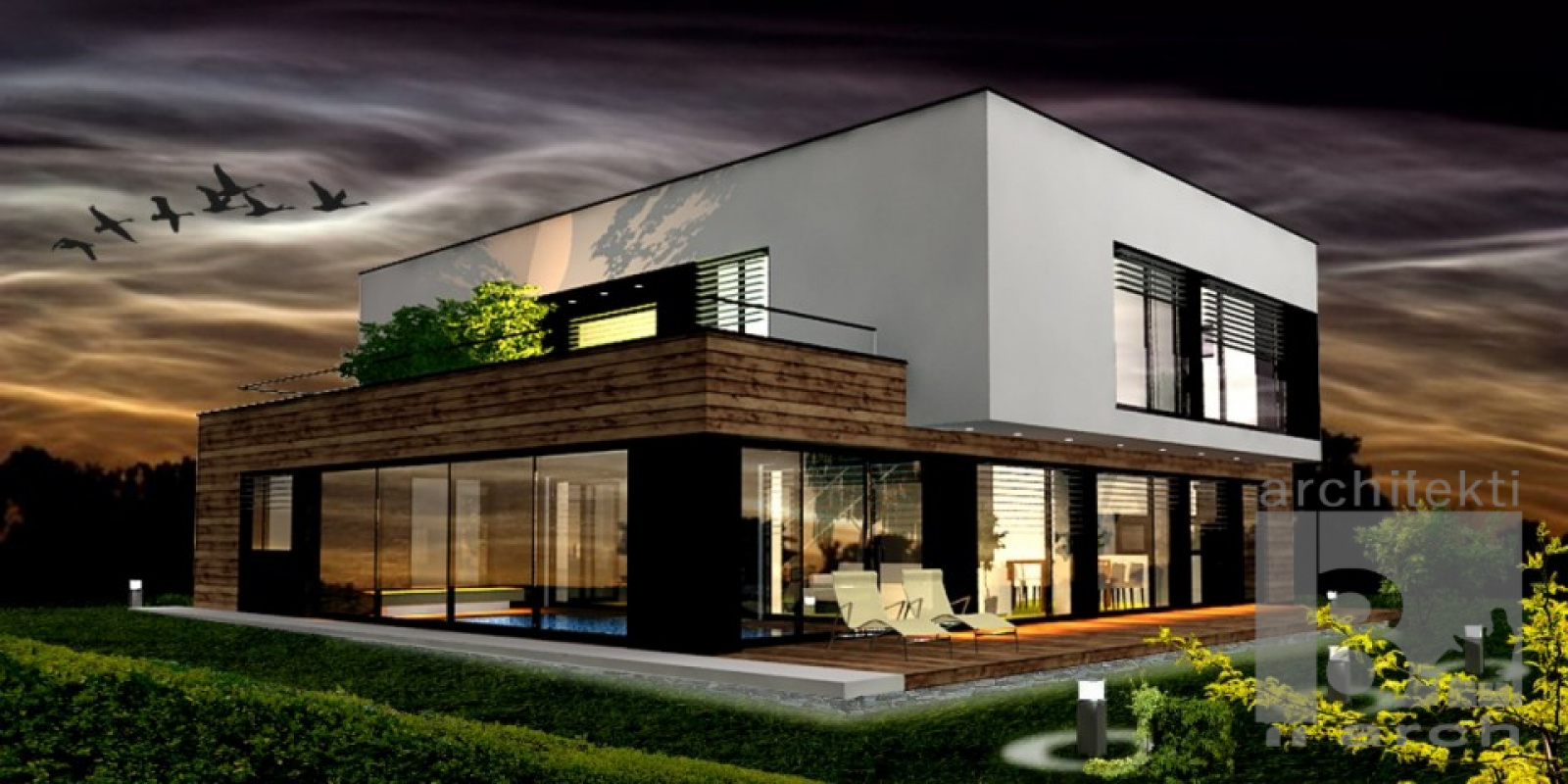 domy - zoznam / Rodinný dom kubic - foto domy - zoznam / Rodinný dom kubic - foto