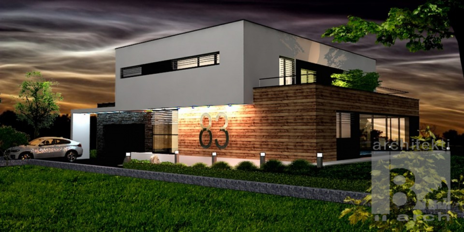 domy - zoznam / Rodinný dom kubic - foto domy - zoznam / Rodinný dom kubic - foto