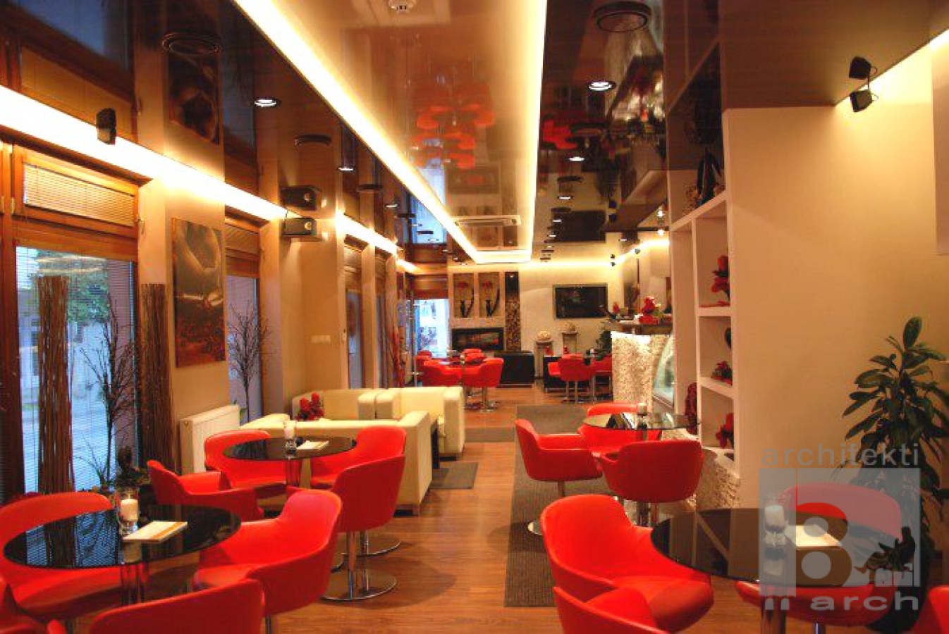 interiéry - zoznam / Návrh kaviarne Coffee- berry - foto interiéry - zoznam / Návrh kaviarne Coffee- berry - foto