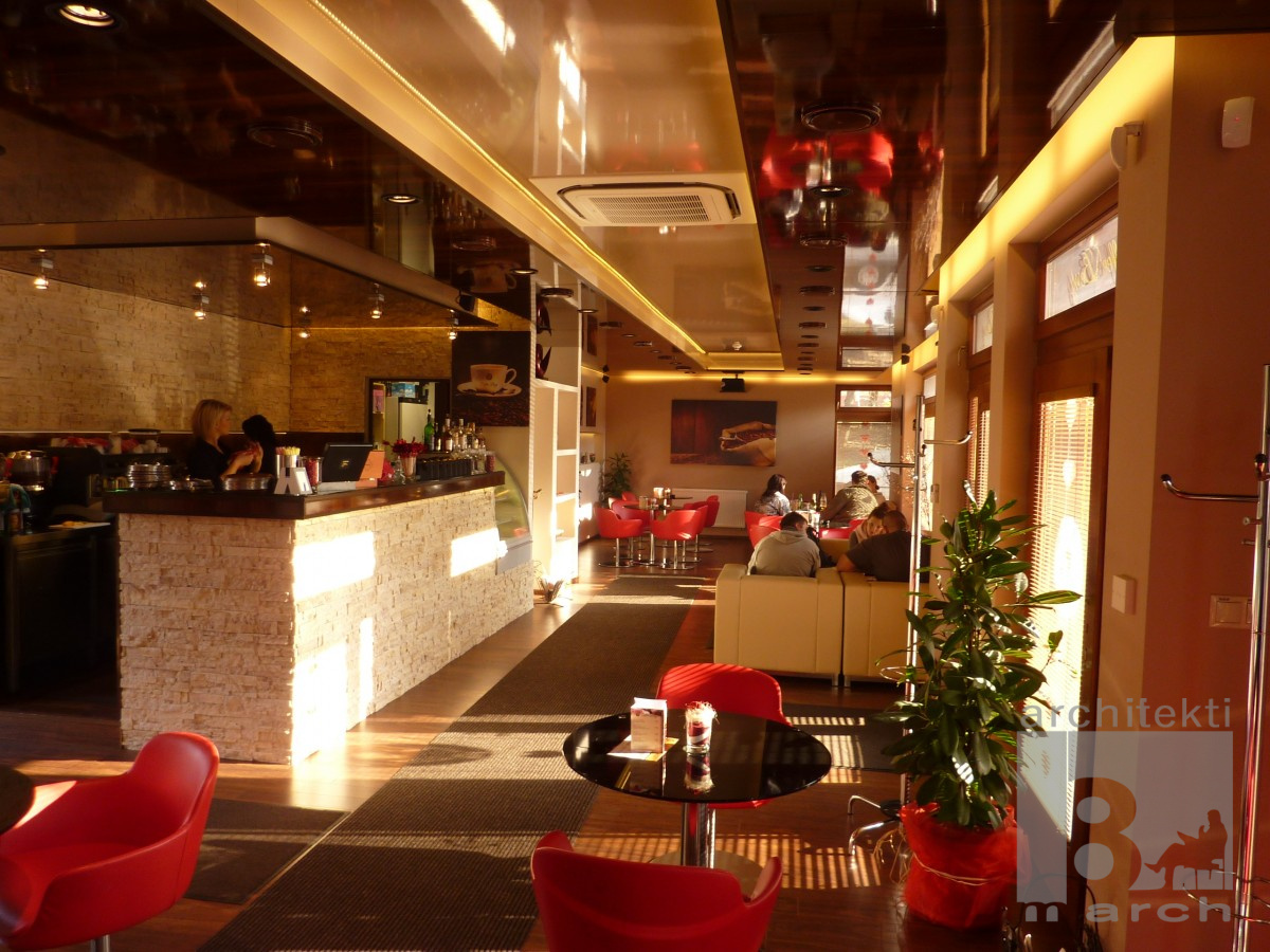 interiéry - zoznam / Návrh kaviarne Coffee- berry - foto interiéry - zoznam / Návrh kaviarne Coffee- berry - foto