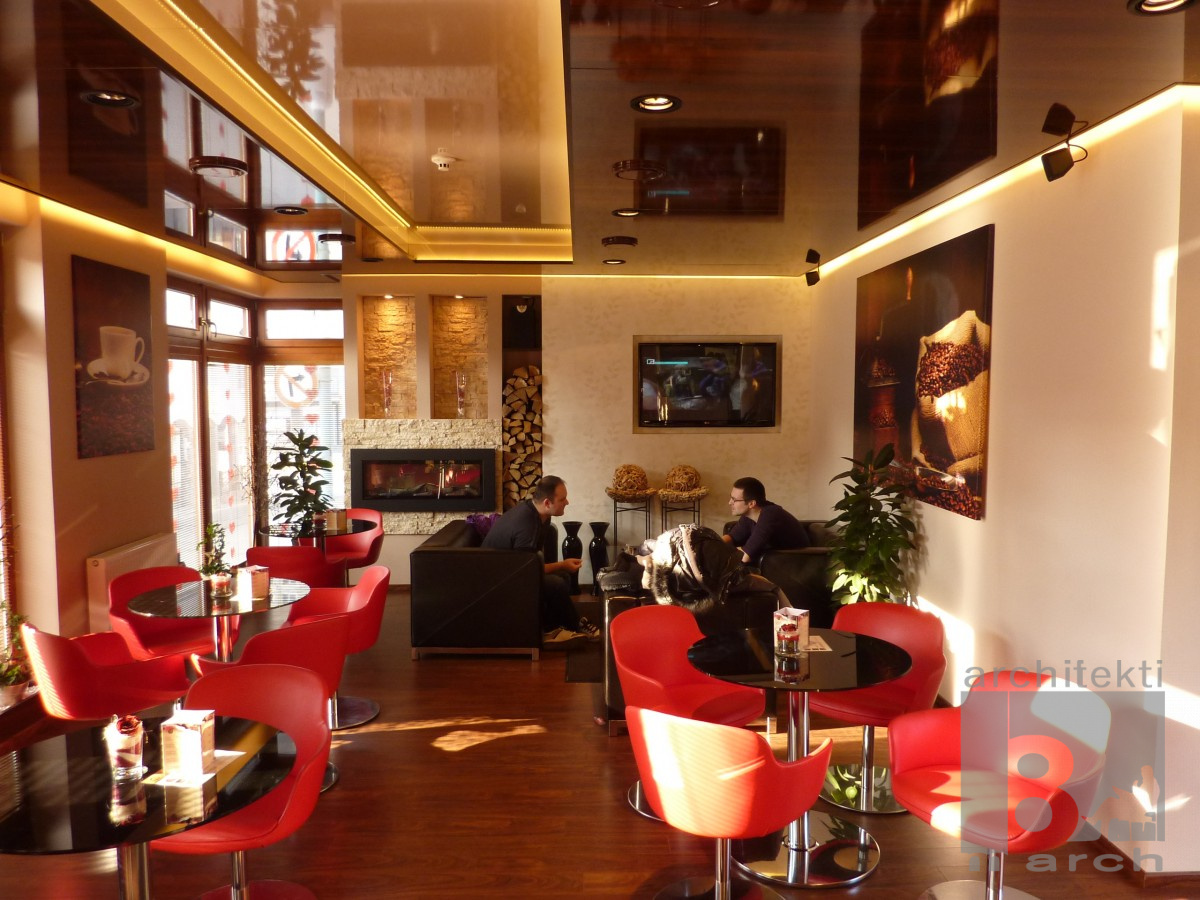 interiéry - zoznam / Návrh kaviarne Coffee- berry - foto interiéry - zoznam / Návrh kaviarne Coffee- berry - foto