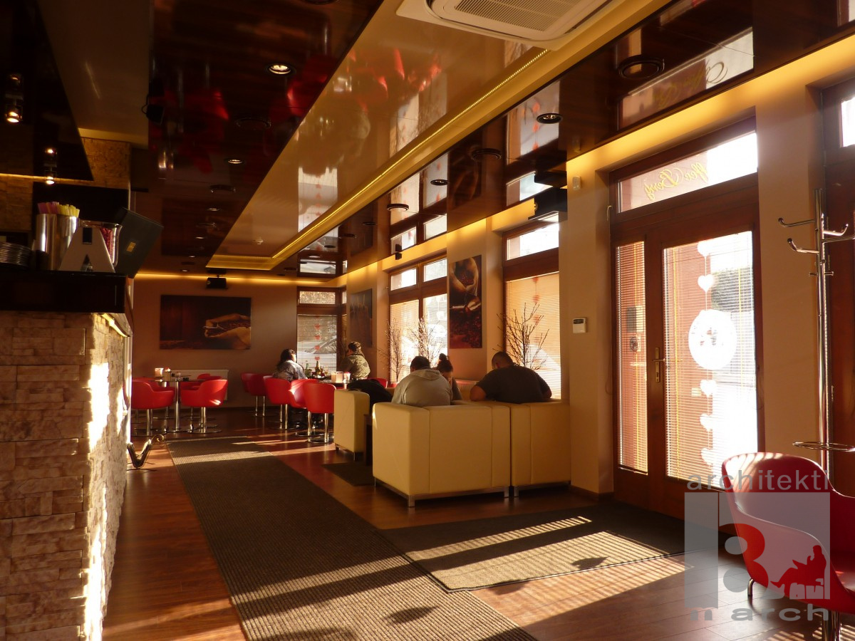 interiéry - zoznam / Návrh kaviarne Coffee- berry - foto interiéry - zoznam / Návrh kaviarne Coffee- berry - foto